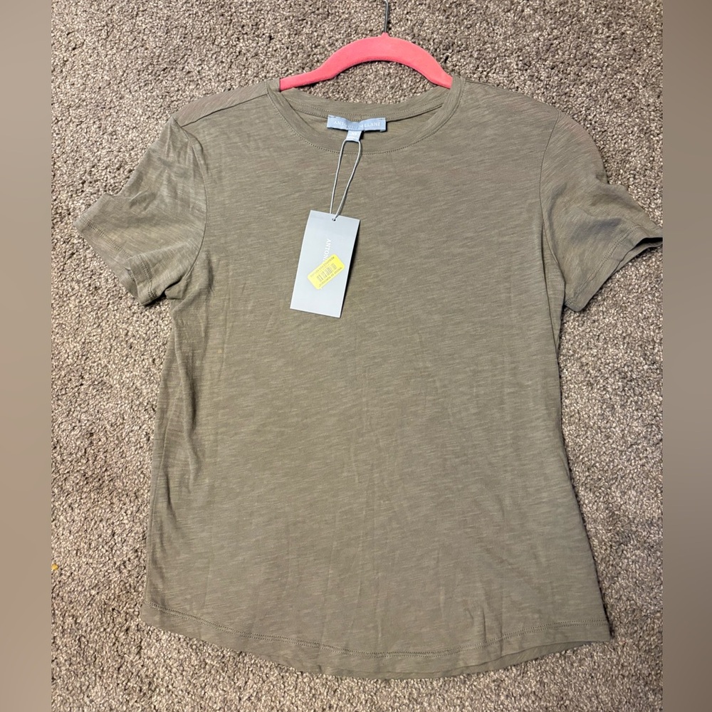 Olive Green Women's Antonio melani shirt NWT